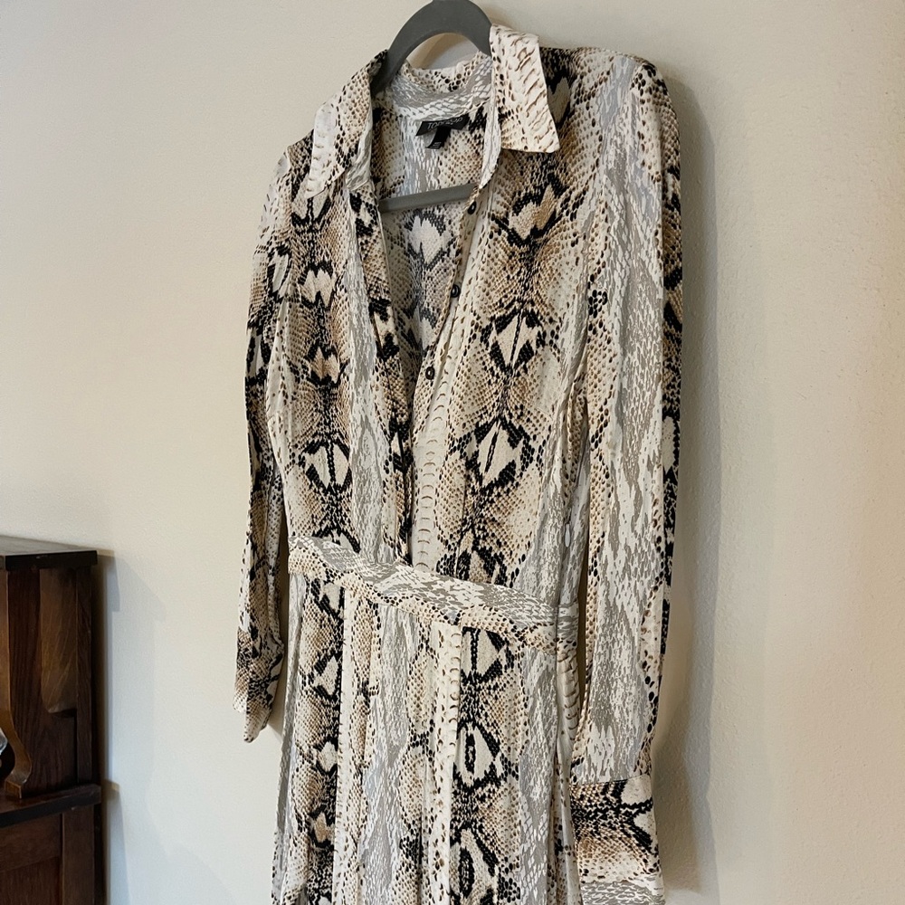 TopShop- Snake Print dress